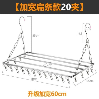 Shoe Rack Stainless Steel Multifunctional Window Sill Balcony Adjustable Universal Hanger Sock Shoe Drying Artifact Drying RackShoe drying rack, stainless steel multifunctional window sill, adjustable balcony20240617